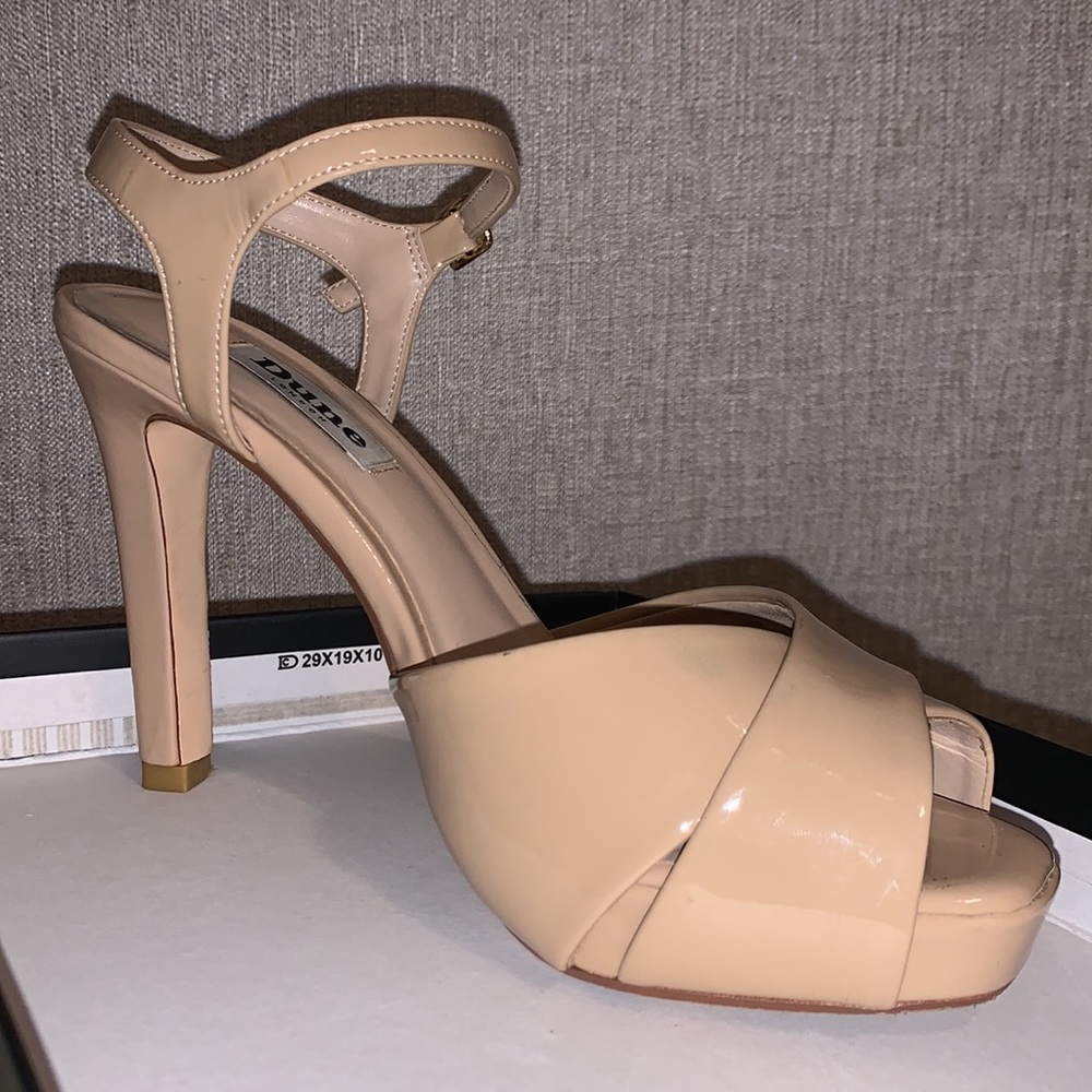 Dune London nude high heels